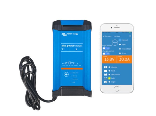 Victron Energy Blue Smart IP22 Charger 12/20(3) 230V UK – BPC122043022-Powerland