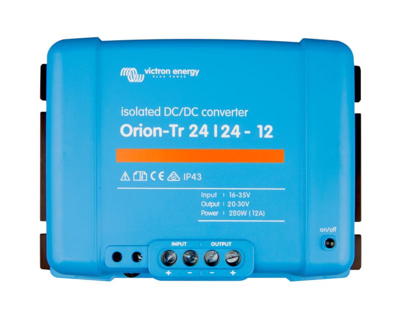 Victron Energy Orion-Tr 24/24-12A (280W) Isolated DC-DC Converter – ORI242428110-Powerland