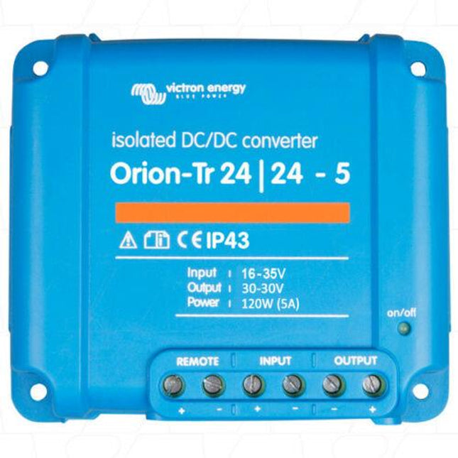Victron Energy Orion-Tr 24/24-5A (120W) Isolated DC-DC Converter – ORI242410110R-Powerland