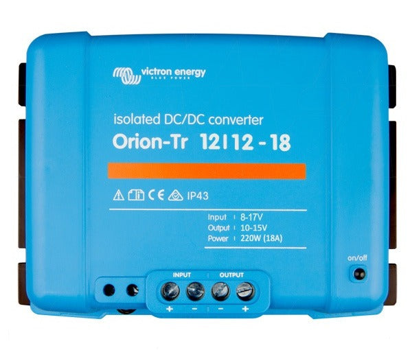 Victron Energy Orion-Tr 12/12-18A (220W) Isolated DC-DC Converter – ORI121222110-Powerland