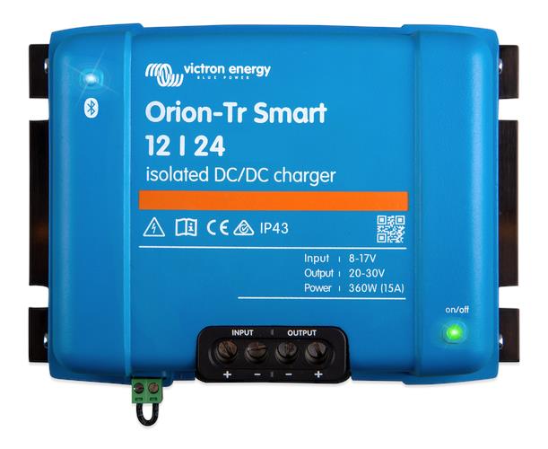 Victron Energy Orion-Tr Smart 12/24-10A (240W) Isolated DC-DC Charger – ORI122424120-Powerland