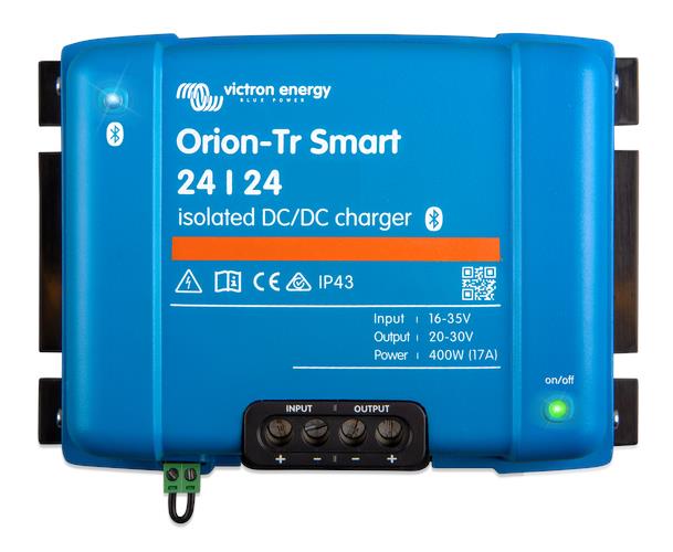 Victron Energy Orion-Tr Smart 24/24-12A (280W) Isolated DC-DC Charger – ORI242428120-Powerland