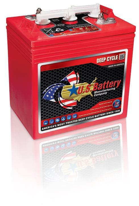 US2000 XC2 Deep Cycle Battery 6V 216Ah-Powerland