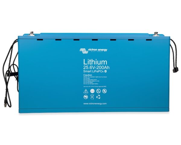 Victron Energy LiFePO4 Battery 25,6V/200Ah Smart-a – BAT524120610-Powerland