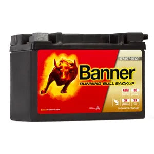 AUX 09 BANNER RUNNING BULL BACKUP BATTERY 50900 - Powerland Renewable Energy