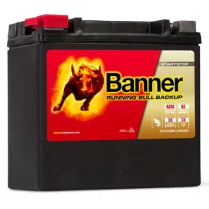 AUX 14 BANNER RUNNING BULL BACKUP BATTERY 51400 - Powerland Renewable Energy