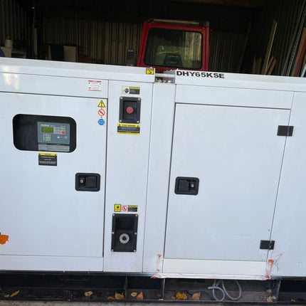 Hyundai 65kva used Generator - Powerland Renewable Energy