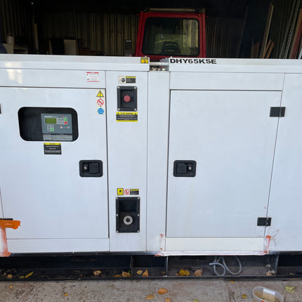 Hyundai 65kva used Generator - Powerland Renewable Energy