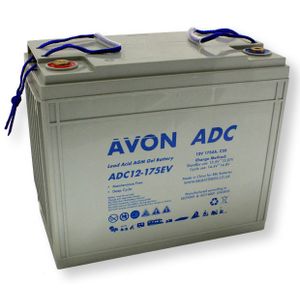 ADC12-175EV AVON DEEP CYCLE AGM GEL BATTERY 175AH-Powerland