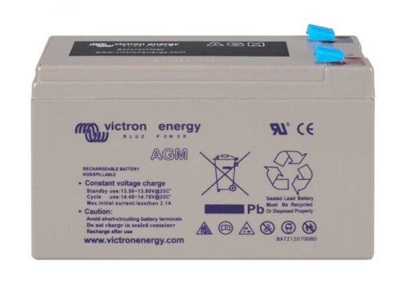 Victron Energy AGM Deep Cycle Battery 12V 14Ah – BAT212120086-Powerland