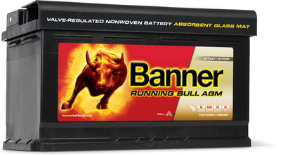 BANNER RUNNING BULL BATTERY 110AGM (58001) 12V 80AH (CCA EN 800)-Powerland