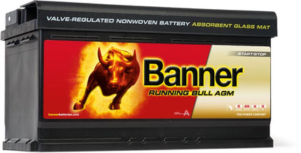 59201 BANNER RUNNING BULL 92AH AGM LEISURE BATTERY-Powerland