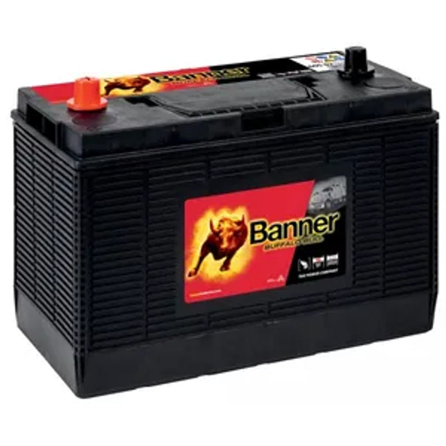 BANNER BUFFALO BULL COMMERCIAL BATTERY 60502 12V 105AH TYPE 31 - Powerland Renewable Energy