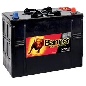 BANNER BUFFALO BULL COMMERCIAL BATTERY 62511 12V 125AH TYPE 647 - Powerland Renewable Energy