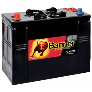 BANNER BUFFALO BULL COMMERCIAL BATTERY 62513 12V 125AH TYPE 648 - Powerland Renewable Energy