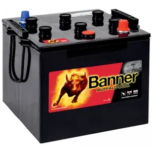 BANNER BUFFALO BULL COMMERCIAL BATTERY 62523 12V 125AH TYPE 6TN - Powerland Renewable Energy