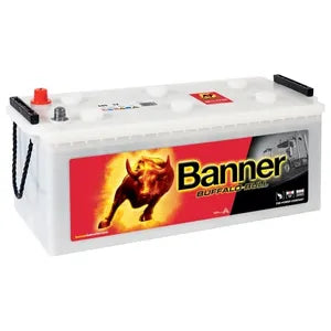 BANNER BUFFALO BULL COMMERCIAL BATTERY 68032 12V 180AH TYPE 629 - Powerland Renewable Energy