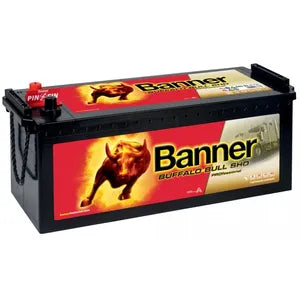 BANNER BUFFALO BULL SHD PROFESSIONAL COMMERCIAL BATTERY 64503 12V 145AH TYPE 637SHD PRO - Powerland Renewable Energy