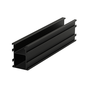 Solar Roof Pro Rail 3500mm Black