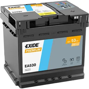 EA530 EXIDE PREMIUM CAR BATTERY 079TE - Powerland.co.uk