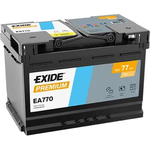 EA770 EXIDE PREMIUM CAR BATTERY 067TE - Powerland.co.uk