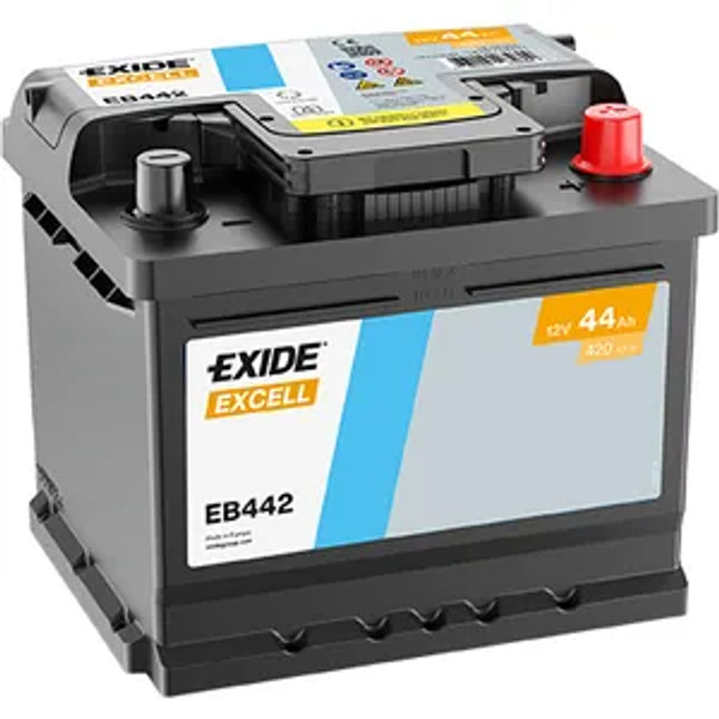 EB442 EXIDE EXCELL CAR BATTERY 063SE 12V 44Ah CCA (EN) 420