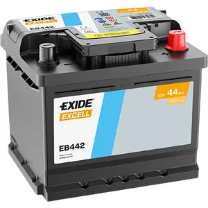 EB442 EXIDE EXCELL CAR BATTERY 063SE 12V 44Ah CCA (EN) 420 - Powerland.co.uk