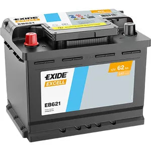 EB621 EXIDE EXCELL CAR BATTERY 078SE - Powerland.co.uk