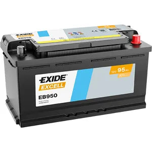 EB950 EXIDE EXCELL CAR BATTERY 017SE - Powerland.co.uk