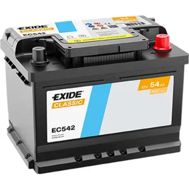 065RE EXIDE CLASSIC CAR BATTERY EC542 - Powerland.co.uk