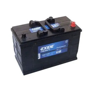 W667SE EXIDE HEAVY DUTY COMMERCIAL PROFESSIONAL BATTERY 12V 110AH EG1102 - Powerland Renewable Energy