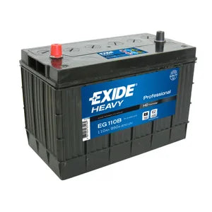 WG31SE EXIDE HEAVY DUTY COMMERCIAL PROFESSIONAL BATTERY 12V 110AH EG110B - Powerland Renewable Energy