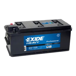 W620SE EXIDE HEAVY DUTY COMMERCIAL PROFESSIONAL BATTERY 12V 170AH EG1705 - Powerland Renewable Energy