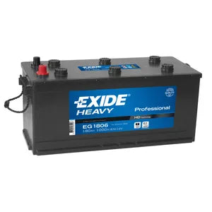 W620SE-OPP EXIDE HEAVY DUTY COMMERCIAL PROFESSIONAL BATTERY 12V 180AH EG1806 - Powerland Renewable Energy