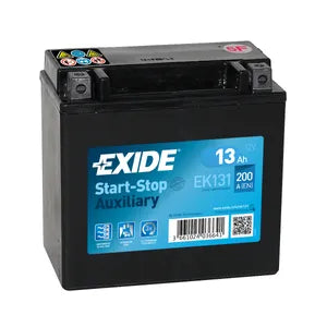 EXIDE EK131 AGM AUXILIARY CAR BATTERY - Powerland Renewable Energy