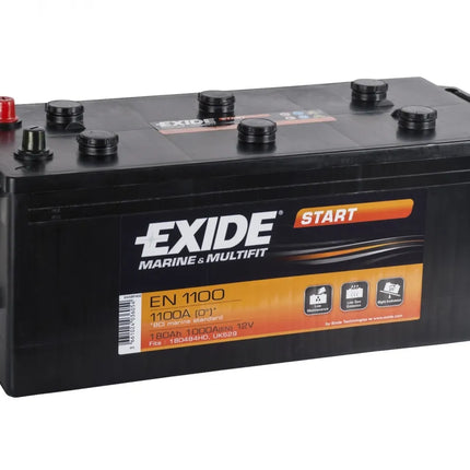 EN1100 EXIDE START MARINE LEISURE BATTERY-Powerland