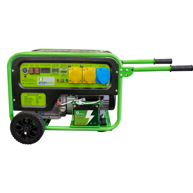 Ge 7000Uk - 7Kw Gas Generator Generators