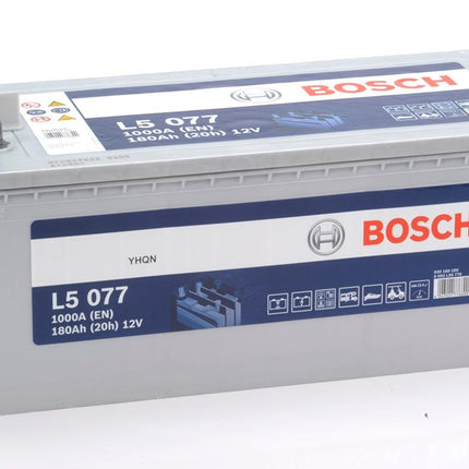 L5 077 BOSCH LEISURE BATTERY 12V 180AH (CCA 1000 amps) UK 629 L5077-Powerland