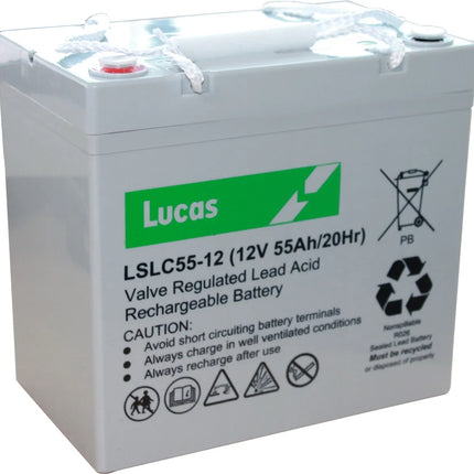 LSLC55-12 LUCAS BATTERY 55AH-Powerland