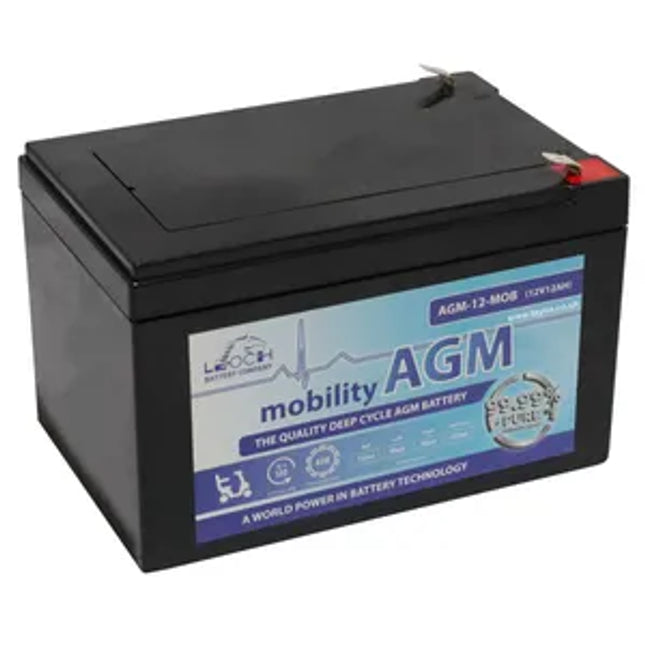 Leoch AGM 12 Mobility Battery 12V 12Ah