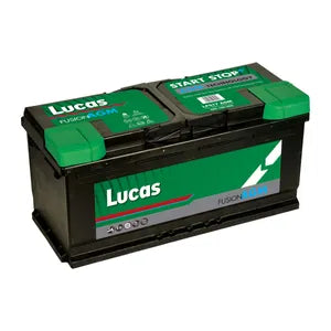 LF017 LUCAS FUSION AGM CAR BATTERY 12V 95AH - Powerland Renewable Energy