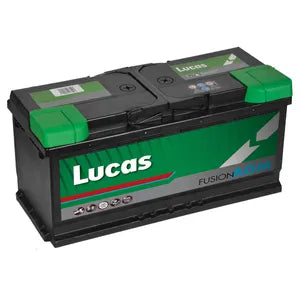 LF020 LUCAS FUSION AGM CAR BATTERY 12V 105AH - Powerland Renewable Energy