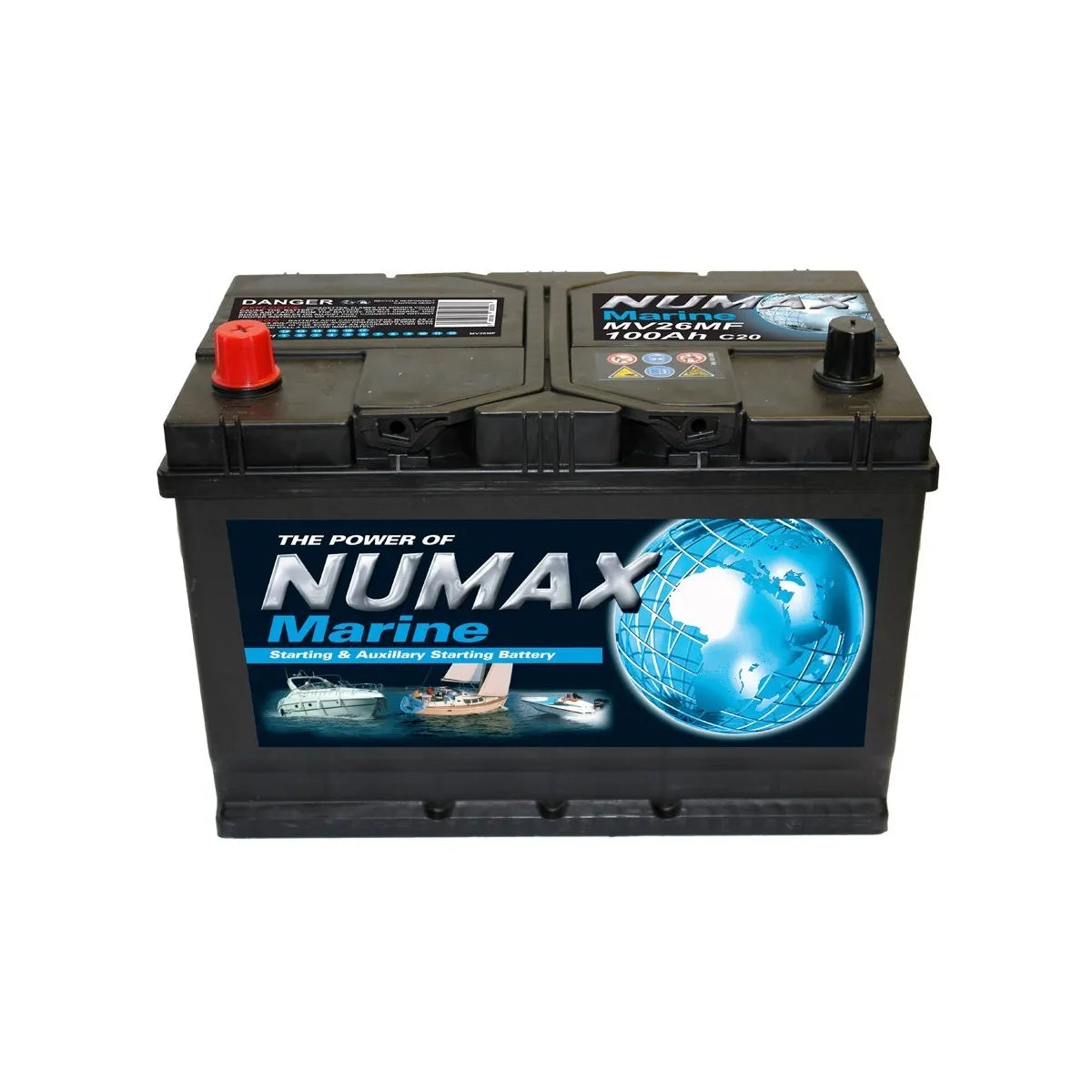 NUMAX MV26MF MARINE BATTERY 100AH-Powerland