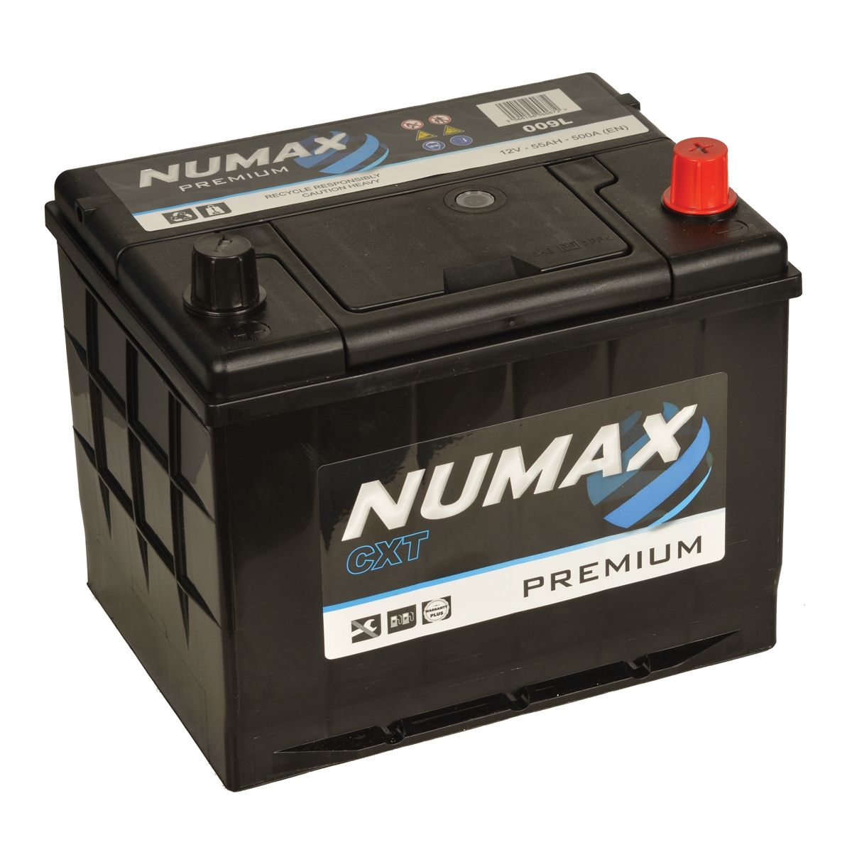 009L NUMAX CAR BATTERY 12V 55AH-Powerland