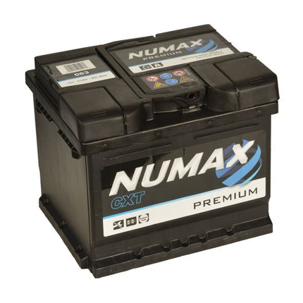 063 NUMAX CAR BATTERY 12V 41AH CCA (EN) 360-Powerland