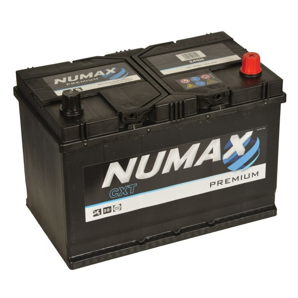 249H NUMAX CAR BATTERY 12V 91AH CCA (EN) 740 (335,249)-Powerland