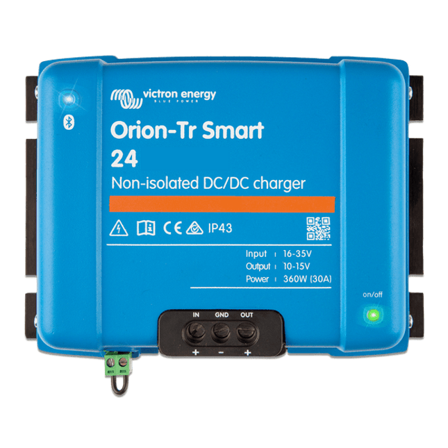Victron Energy Orion-Tr Smart 24/24-17A (400W) Non-isolated DC-DC Charger – ORI242440140-Powerland