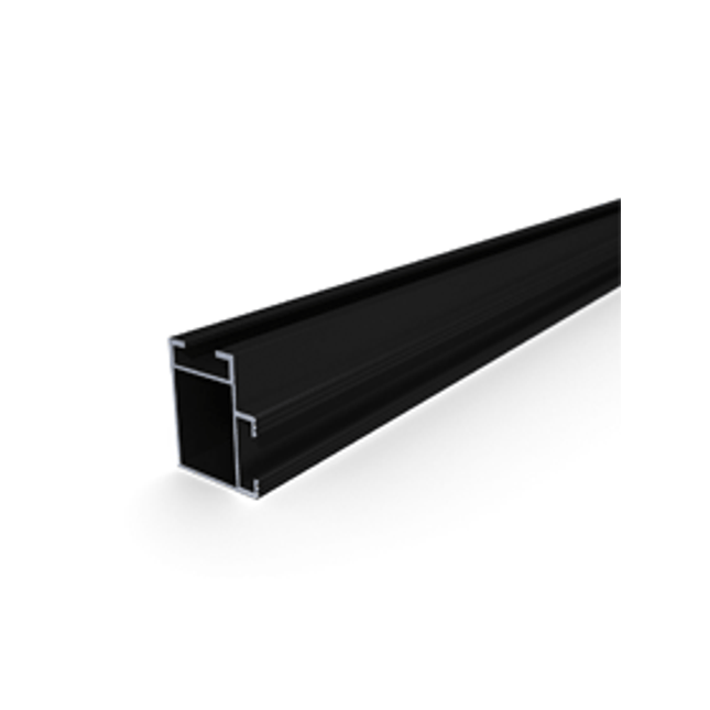VarioSole+ Mounting rail 50 x 37 x 4800 mm black