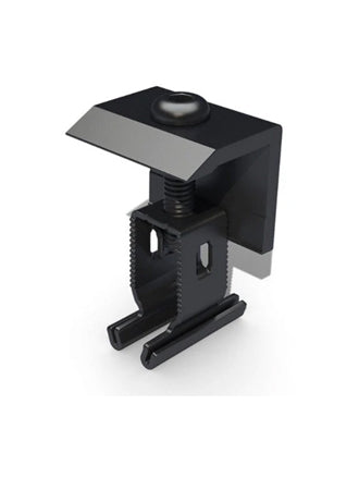 Renusol End Clamp+ 30 - 50mm Black - Powerland.co.uk