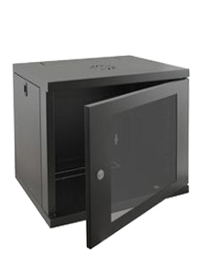 Racky Rax Cabinet 12U 550D - Black